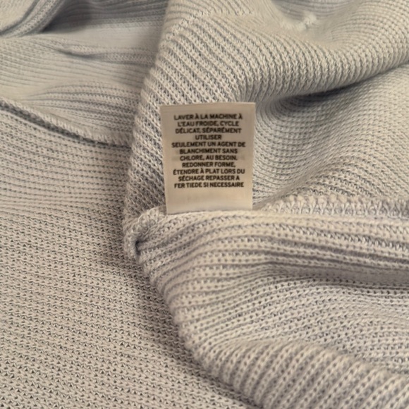 NWOT Light Blue Long Cardigan Sweater - Picture 6 of 6